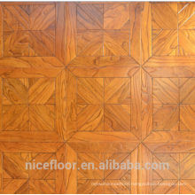 Layered solid wood parquet flooring N13 ELM PARQUET FLOOR
